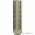 Beige 92 Pocket Rotary Pamphlet Magazine Brochure Display Rack